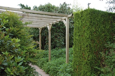 Pergola gelamineerd hout 2